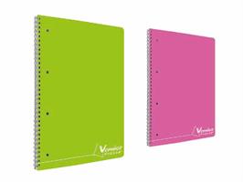 QUADERNO SPIRALATO 4MM 60FF VERNICE FRESCA C/FORI CF5 6781