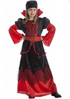 CARNEVALE COSTUME BAMBINA PIRATESSA LUSSO 8/9 ANNI 68156