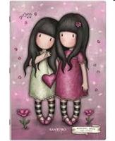 SANTORO MAXI QUADERNO RIG.Q 24FF+1 100GR SWEET BLOSSOM G035