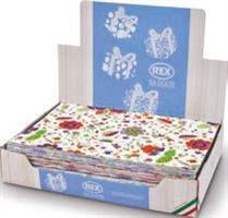 CARTA REGALO RASO FIORI 100X70 COL ASS FOGLI CF100 R4403GEN 357