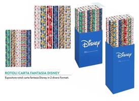 CARTA REGALO ROTOLO 100x300 DISNEY 30PZ RO001BON100X3WDG 319