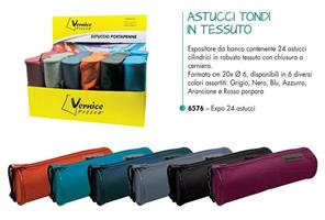 BUSTINA 1ZIP TESSUTO TONDA VERNICE FRESCA EXPO DA 24 6576 646