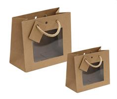 SHOPPERS AVANA KRAFT 24X14X19,5 CORDON.WIND. MARRONE CF10 57259