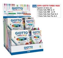 PENNARELLI GIOTTO TURBO MAXI E GIANT PASTEL FLUO FILA 983300 334