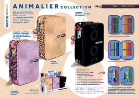 ASTUCCIO 3ZIP GIOTTO SUPERMINA ANIMALIER COLLEC EXPO 6PZ F996700