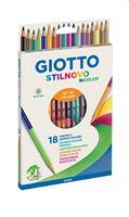 PASTELLI GIOTTO STILNOVO BICOLORE AS18PZ CF10 25720000