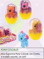 PONY COLORATI CON OVETTO 6X9 EXPO DA 12 TEOREMA 65434