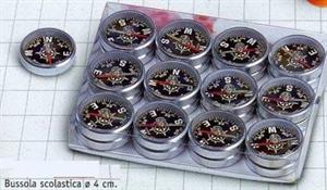 BUSSOLA SCOLASTICA LEBEZ D.4CM 24PZ 1489