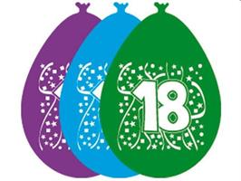 PALLONCINI 18 ANNI REVERSE PZ.25 ASSORT. 55824