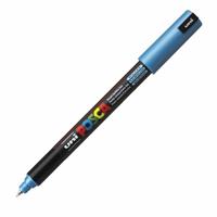 UNIPOSCA PEN BLU METAL DA 12 PC-1MD IT