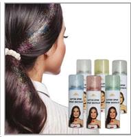 CARNEVALE BOMBOLA COLOR SPRAY GLITTER CAPELLI BLU 125ML 1700