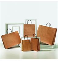 SHOPPERS BRONZO MANICO RITORTO 54X16X43+6 CF25 SAM9A0119BRONZJ