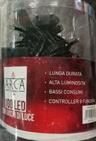 LUCI NATALE LUCCIOLE DA 100 LED MULTICOLOR PVC 293976