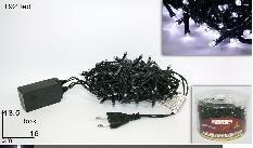 LUCI NATALE MINILUCCIOLE 192 LED BIANCO PVC BOX