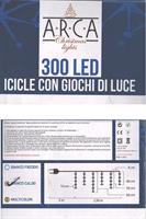 LUCI NATALE PENDENTI DA 300 LED BIANCO CALDO 294029