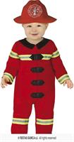 CARNEVALE COSTUME BIMBO POMPIERE 12/18 MESI 87805