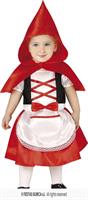 CARNEVALE COSTUME BIMBO CAPPUCCETTO ROSSO 18/24 MESI 87838
