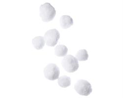 NATALE DECORAZIONI GHIRLANDA PALLE DI NEVE BIANCA KAEMING 474814