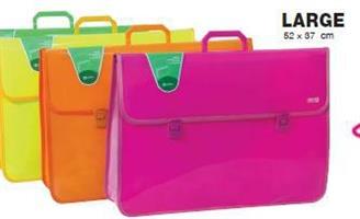 VALIGETTA SOFFIETTO FLUO MAXI 58x39,5 ARDA 0262PLUS 9032