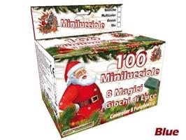 LUCI NATALE LUCCIOLE DA 100L 3LINE BLU INN