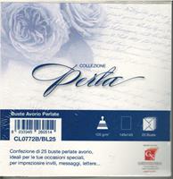 BUSTE 14,5X14,5 AVORIO PERLATO GS DA 25 CL0772B/BL25