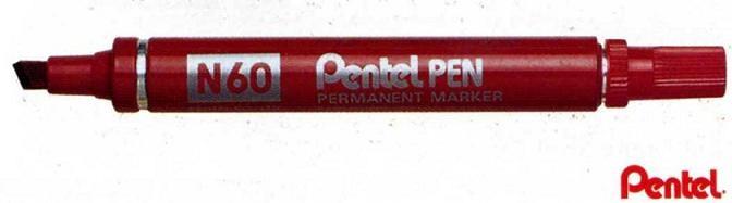 PENNARELLO PENTEL P.SCALPELLO N60 ROSSO CF12 N60-B