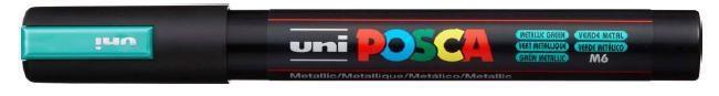 UNIPOSCA VERDE METAL M6 DA 12 PC-5M VM