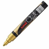 PENNARELLO UNI CHALK GESSO LIQUIDO ORO DA 12 PWE-5M