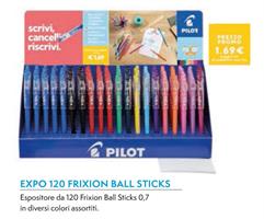PENNA PILOT FRIXION BALL STICKS 0,7 PROMO 100+20 010684 0485