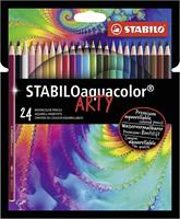 PASTELLI STABILO AQUACOLOR ARTY LINE 24COL ASS 1624/1-20 0373