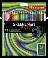 PASTELLI STABILO GREEN COLORS ARTY LINE 24PZ 6019/24-1-20