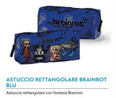 BRAINROT ASTUCCIO RETTANGOLARE BLU CORIEX X14277 MC 0138