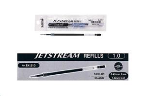 REFILL UNI JETSTREAM 1.00 PER SX-210 NERO SXR-C1 CF12