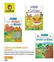 ALBUM DA COLORARE AMICI ANIMALI 32PG 48614 48508-461-409-362