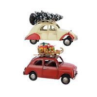 NATALE DECORAZIONI AUTO MET C/ALBERO 2 MOD. ASS. KAEMING 386215