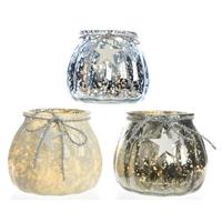 LUCI NATALE INT.LED VASETTI ASS BIANCO CALD 2XAA KAEMINGK 482765