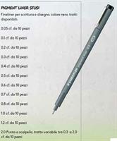 PENNA STAEDTLER PIGMENT 02 NERO CF10 308 02-9