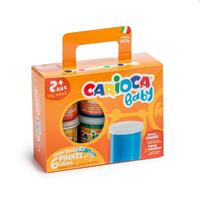 COLORI CARIOCA A DITA 80ML 6PZ KO032