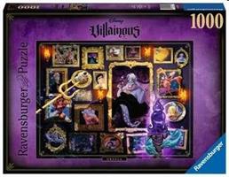 RAVENSBURGER PUZZLE 1000PZ VILLAINOUS URSULA 15027