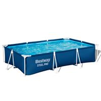 MARE PISCINA STEEL PRO RETTANG. 300X201X66 3300L BESTWAY 56404-5