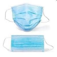 MASCHERINA 3 STRATI CHIRURGICA ADULTI BLU CF50