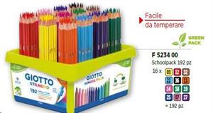 PASTELLI GIOTTO STILNOVO SCHOOLPACK AS192PZ 521100