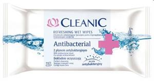SALVIETTE CLEANIC 15PZ ANTIBATTERICHE