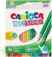 PASTELLI CARIOCA TITA CANCELLABILE DA 24 42938