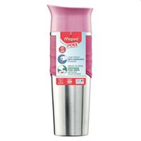 BORRACCIA ACCIAIO INOX 320ML CONCEPT ROSA MAPED 871901