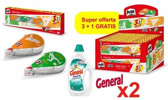 CORRETTORE PRITT ROLLER 4,2MM BL. DA 4 PZ IN EXPO 16PZ 2624528
