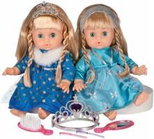BAMBOLA TRECCIA BELLA PRINCIPESSA GHIAC 42CM MIGLIORATI B211
