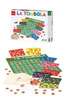GIOCO TOMBOLA NUMERI IN LEGNO 48 CARTELLE 5+ DAL NEGRO 53903 552