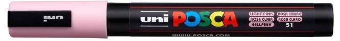 UNIPOSCA ROSA CHIARO 51 DA 12 PC-5M RAC