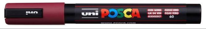 UNIPOSCA ROSSO VINO 60 DA 12 PC-5M RV